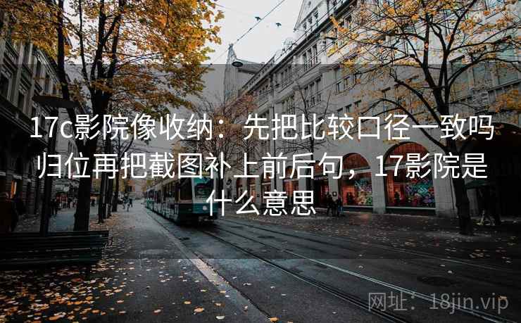 17c影院像收纳：先把比较口径一致吗归位再把截图补上前后句，17影院是什么意思